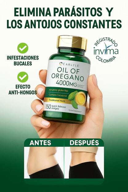 OREGACLEAN™ – Elimina los parásitos ocultos en tu cuerpo desde el primer dia 150 capsulas